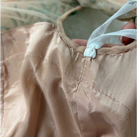 Sherry Hill emerald green evening maxi dress size US 2 Petite - Picture 14 of 16